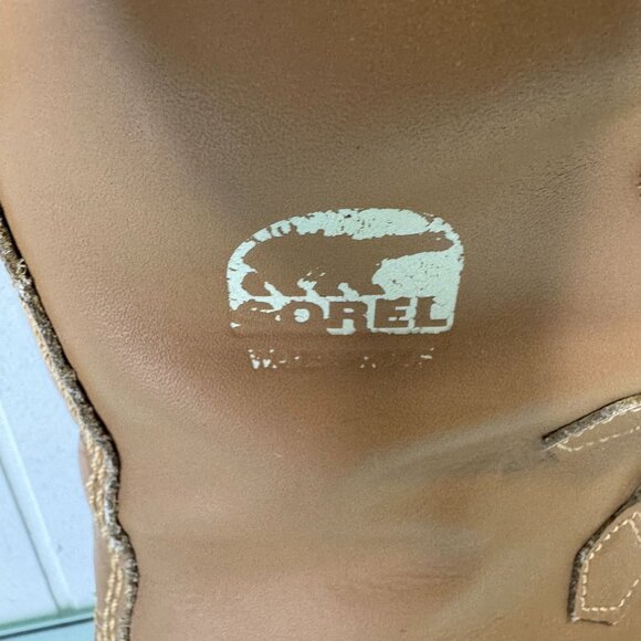 Sorel Waterproof Winter Snow Boots Youth Unisex Size 6 Yoot Pac Tan Brown Kids - Picture 9 of 10